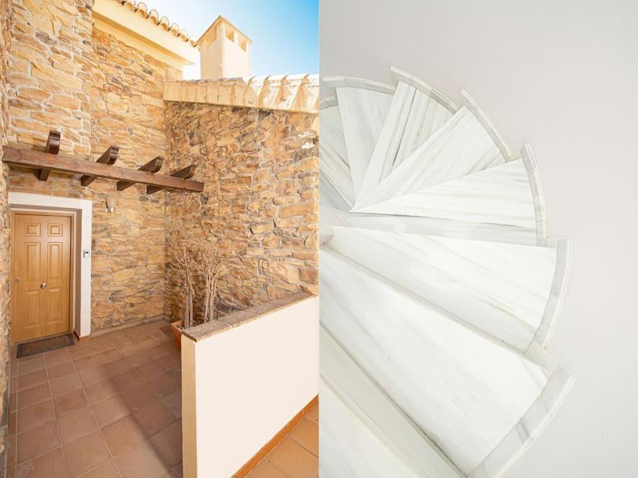 Sunny House With Great Sea Views, 3 Terraces, Private Heated Pool And Sauna La Herradura  Exterior photo